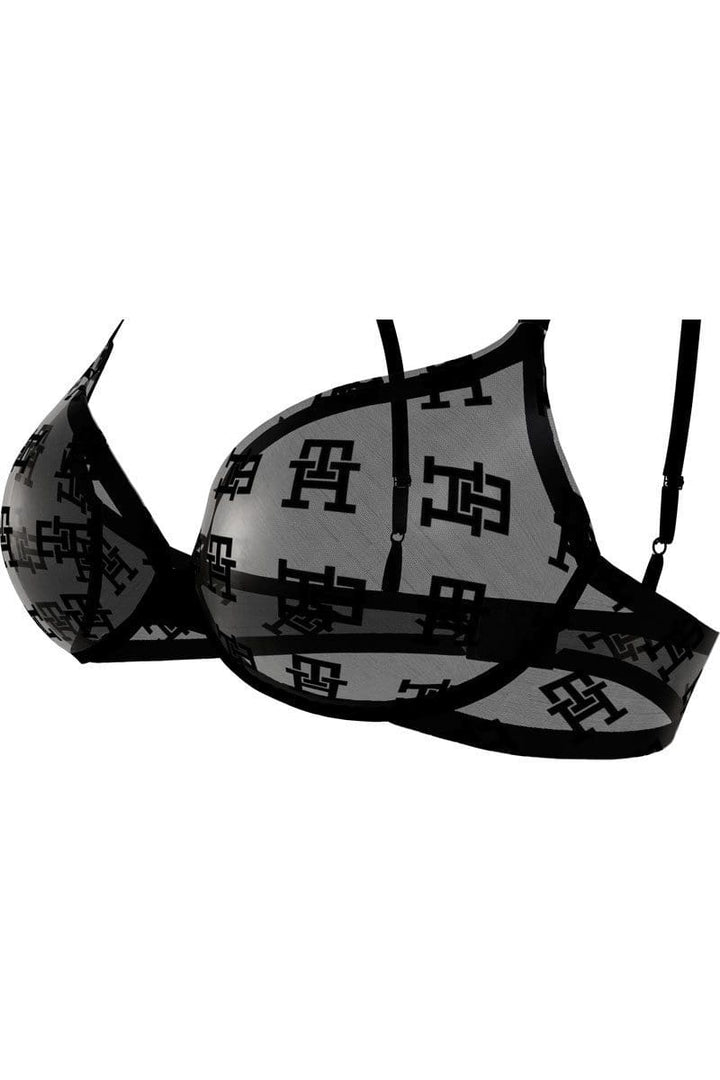 Tommy Hilfiger Monogram Mesh Underwired Bra