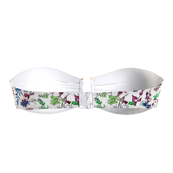 Tommy Hilfiger Women's blue flowers swimsuit top