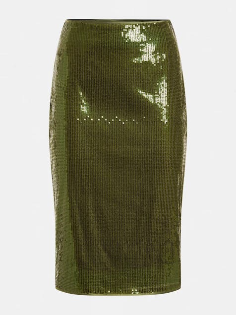 Sequin Midi Skirt