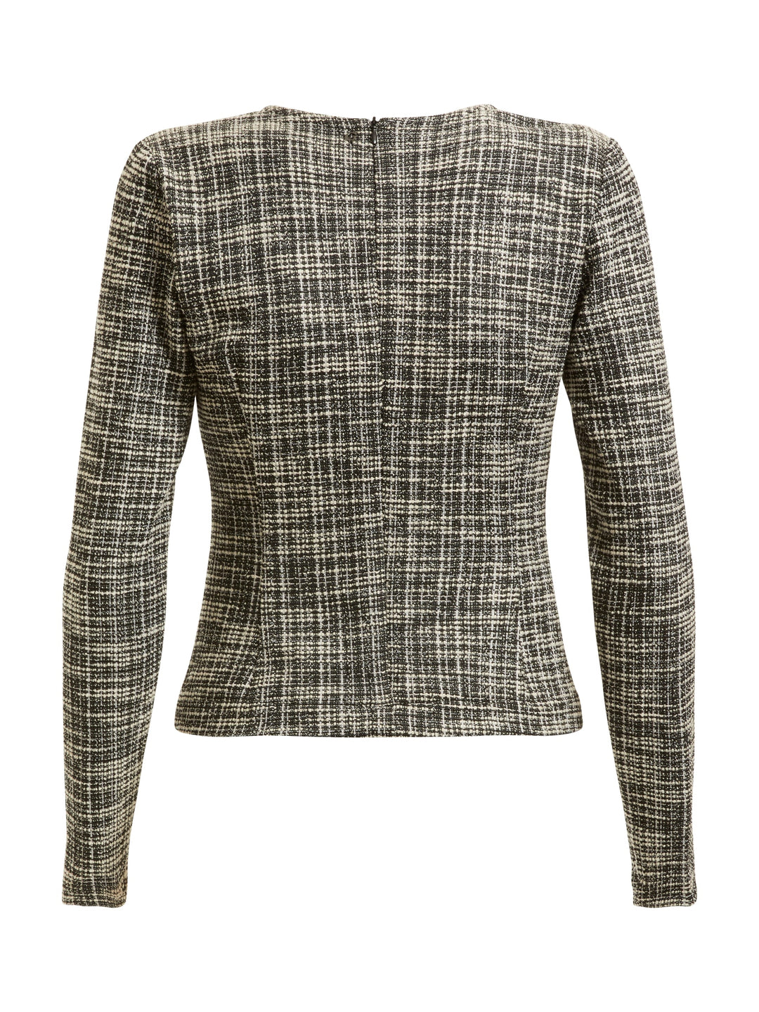 Textured Tweed Blouse