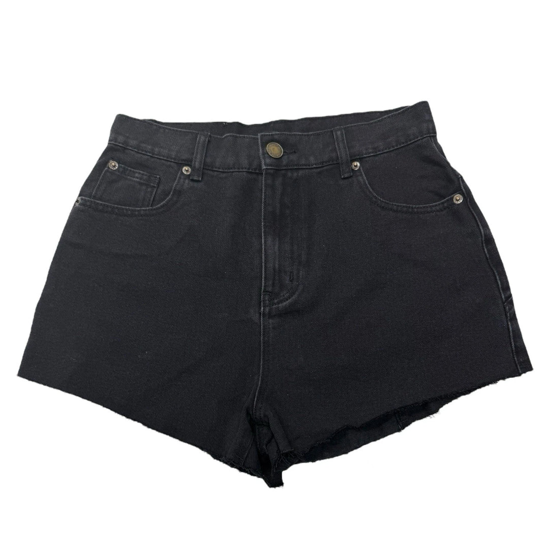 Denim Star Bum Mom Shorts