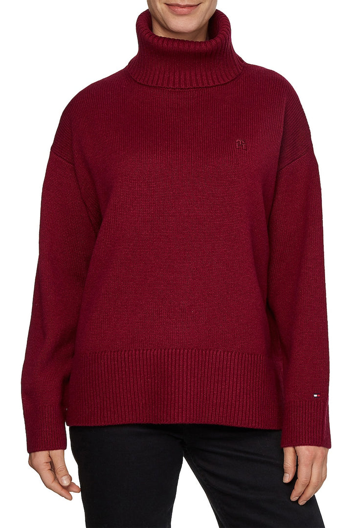Tommy Hilfiger Wool-Blend Roll Neck Sweater