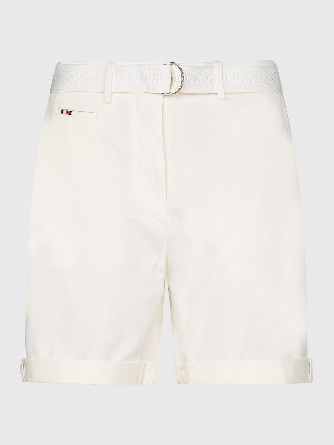 Tommy Hilfiger Short Bermuda Shorts with Belt for Women