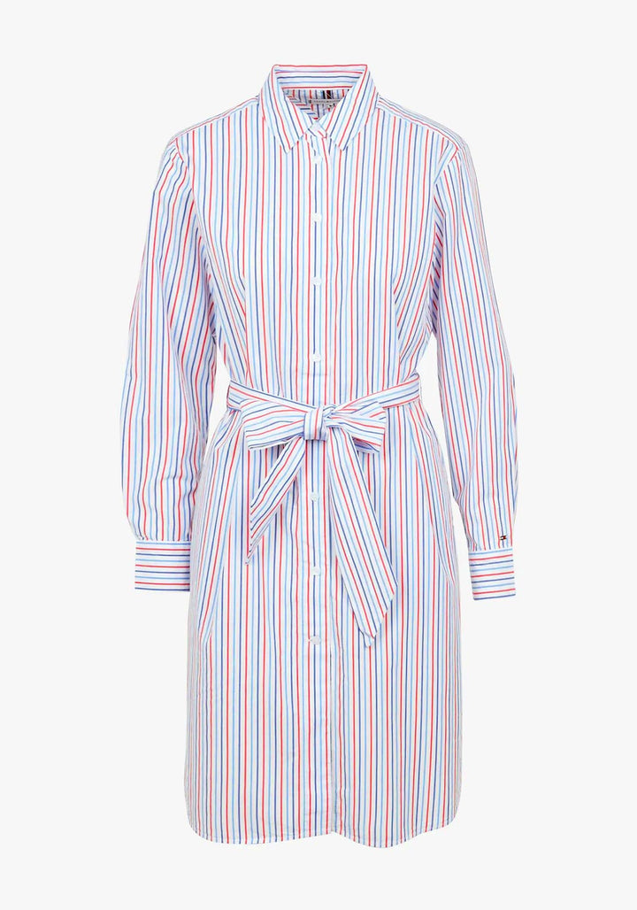 Tommy Hilfiger Striped Mini Shirt Dress