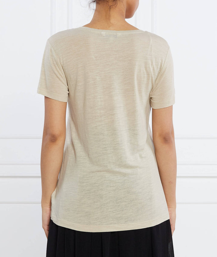 Tommy Hilfiger Slub V-Neck T-Shirts & Tank Tops (Linen-Blend)