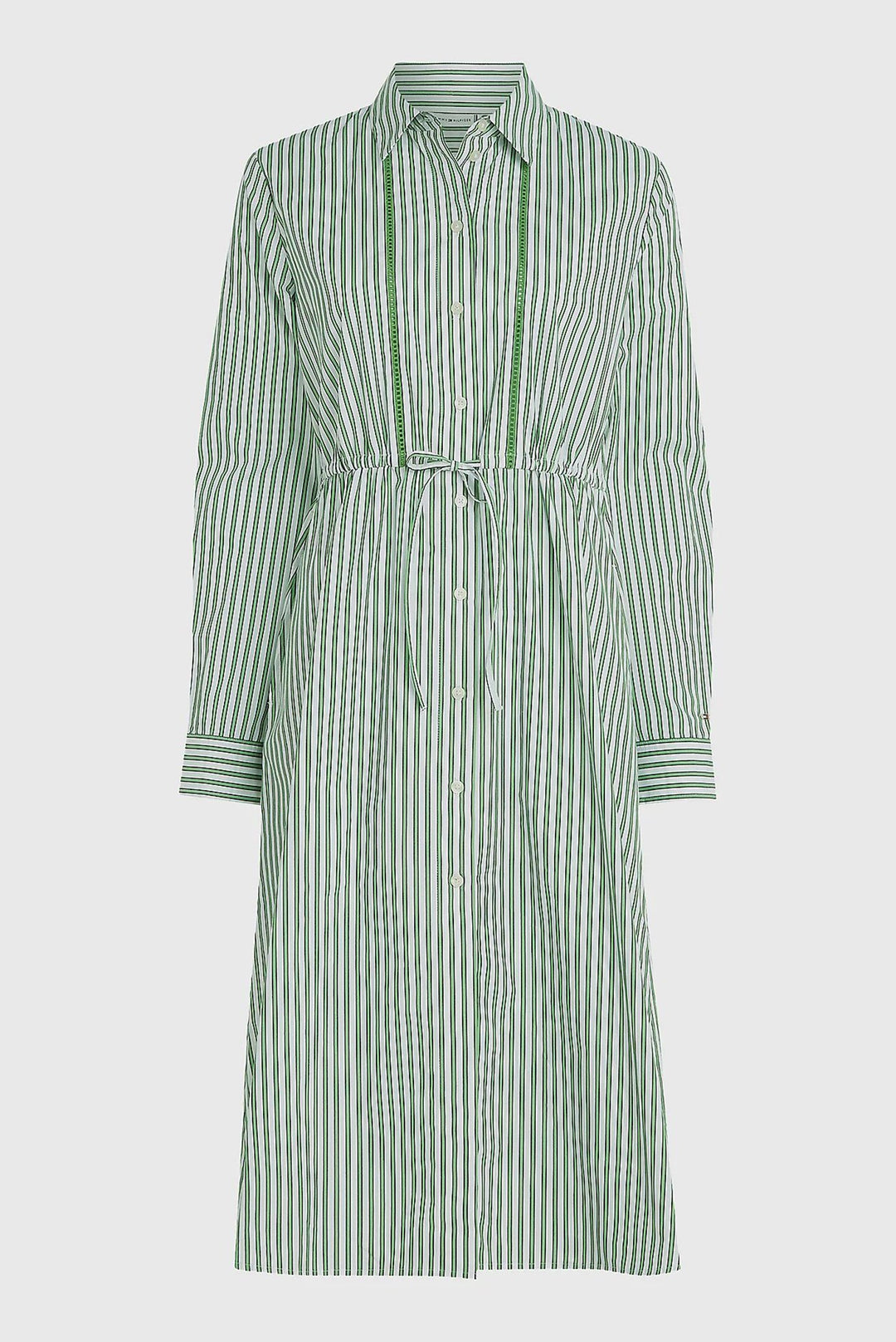 Tommy Hilfiger Stripe Midi Shirt Dress