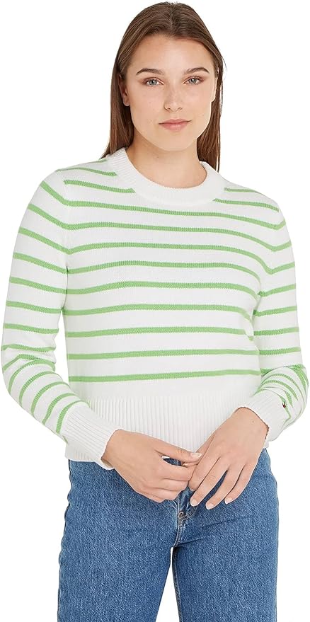 Tommy Hilfiger Jersey C-Neck Breton Stripe sweater