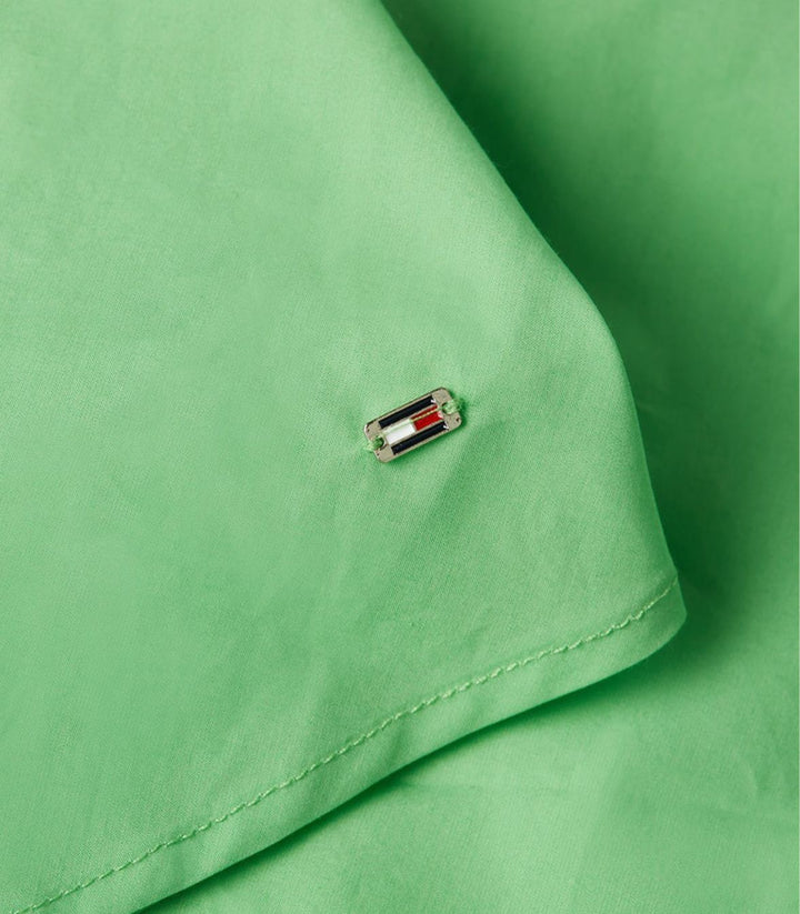 Tommy Hilfiger Ruffled Sateen Regular Fit Blouse