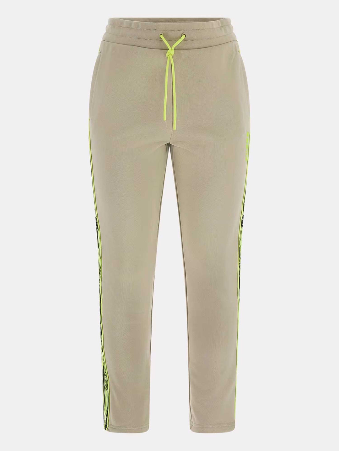 Mens Sweatpants - Beige/Yellow