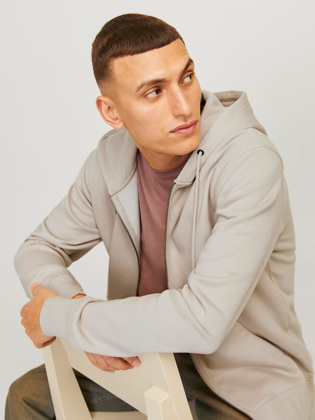 Estar Basic Hoodie - Moonbeam