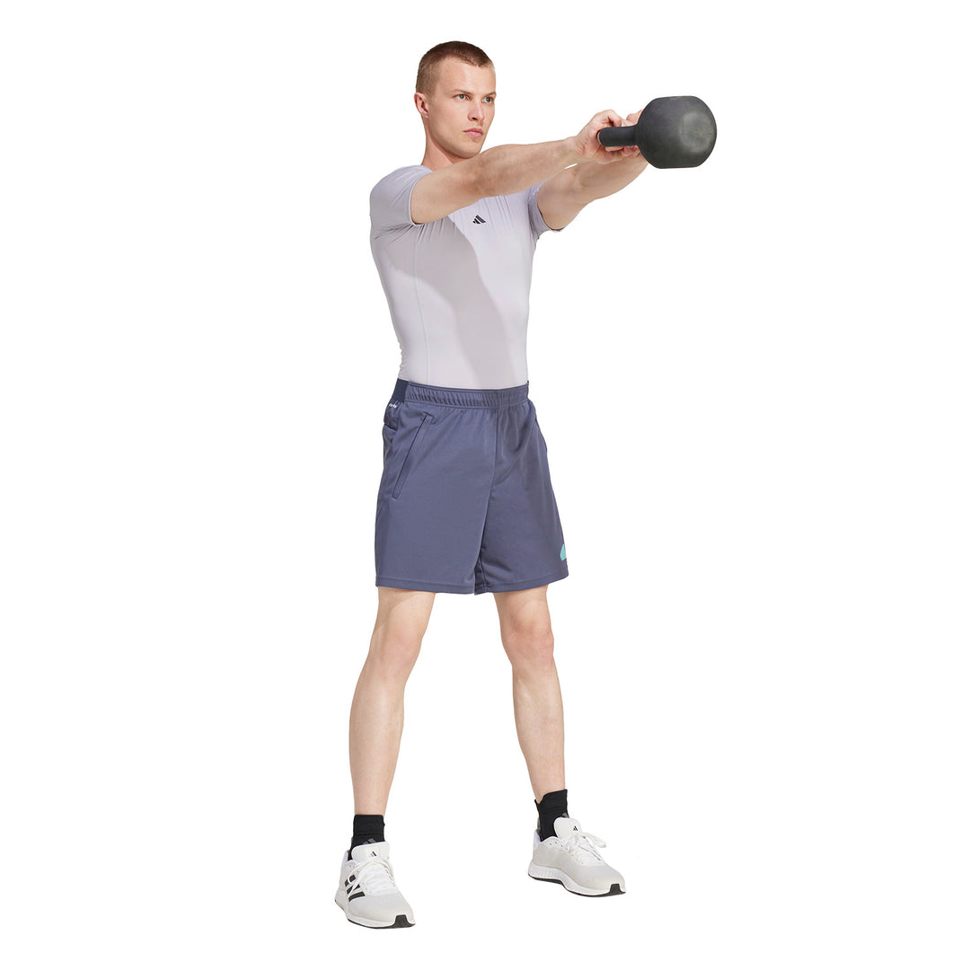 Mens Athletic Shorts - Blue
