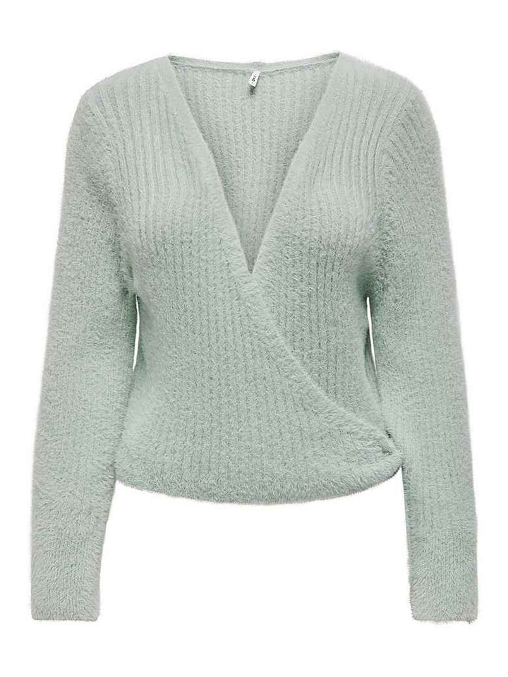 Zils sieviešu džemperis