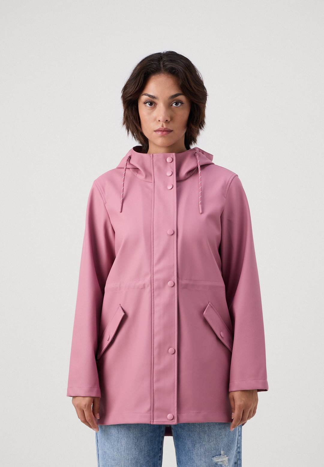 Womens Raincoat - Pink