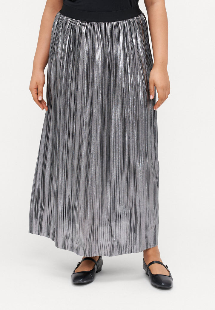 Women Skirt - Silver