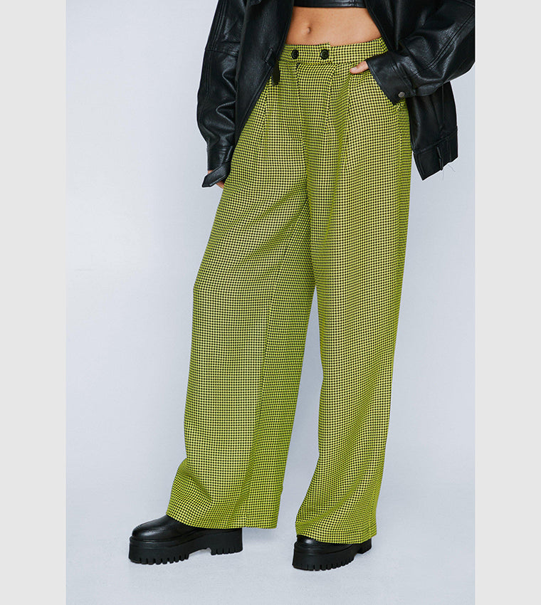 Super Wide Leg Tailored Trousers