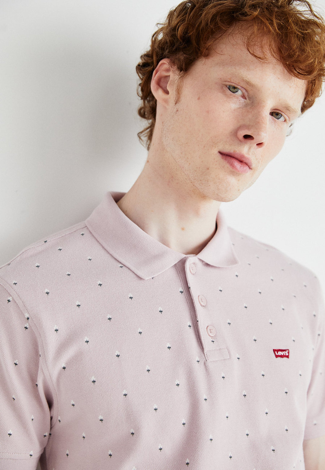 Mens Polo Shirt - Pink