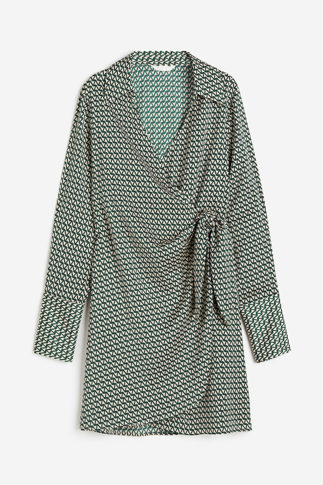 Wrap Dress, Green