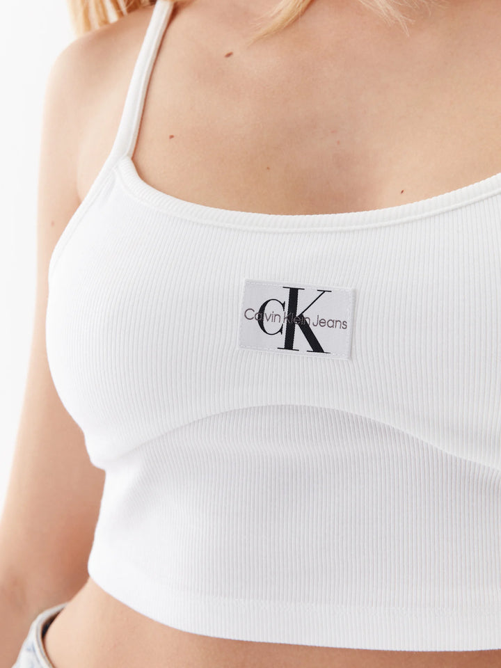 Women Tank Top - White
