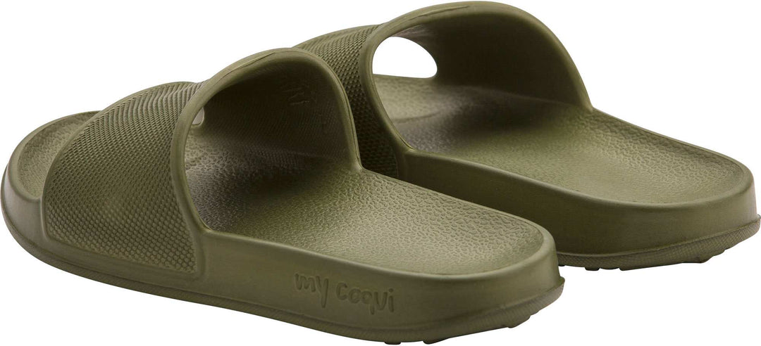 Khaki Slippers