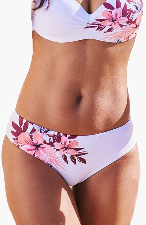 Womens Bikini - White/Floral