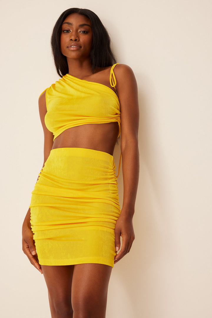 Women Skirt - Yellow