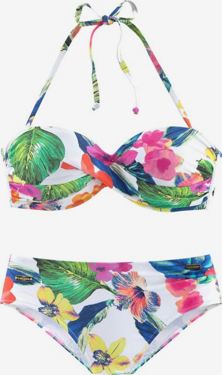 Womens Bikini - White/Floral