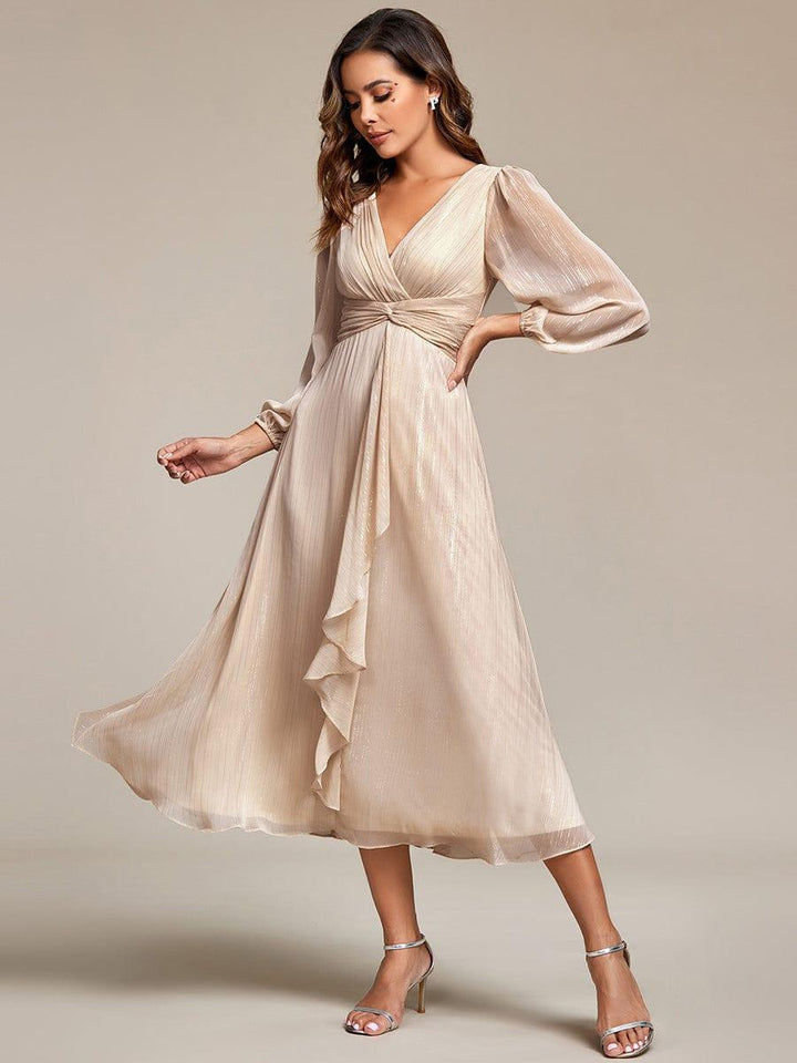 Women Maxi Dress - Nude