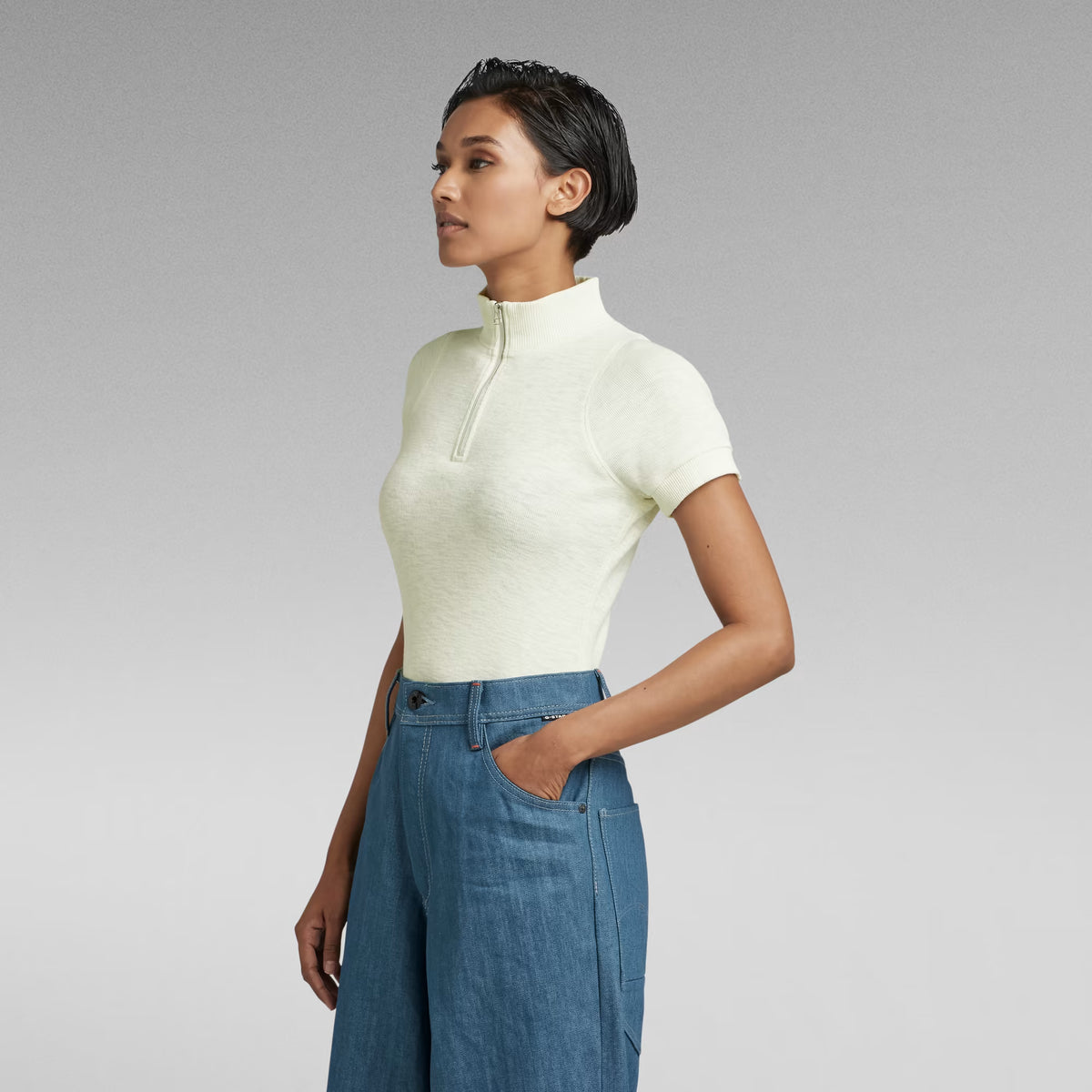 Womens T-Shirt - Cream
