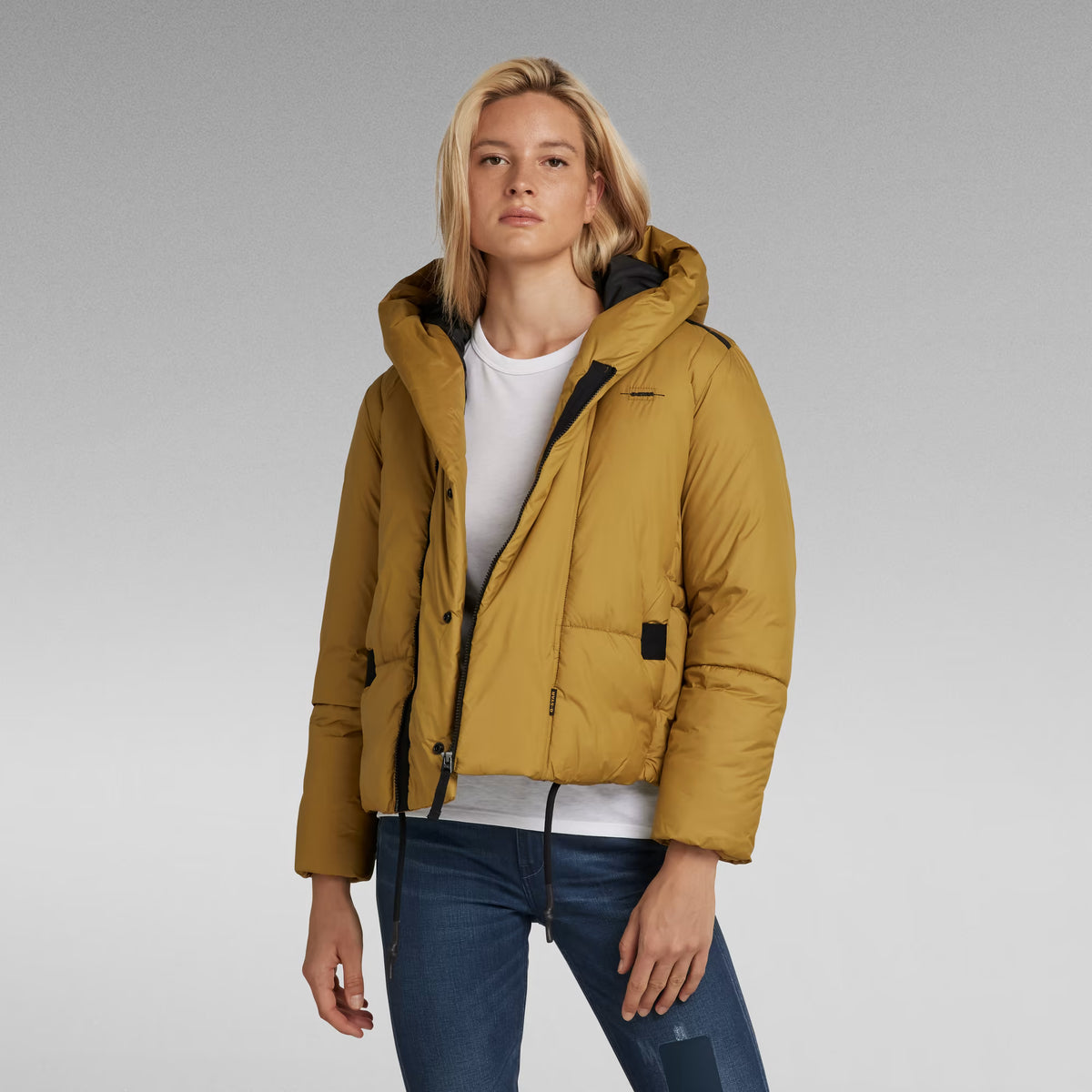 Womens Puffer - Yellow