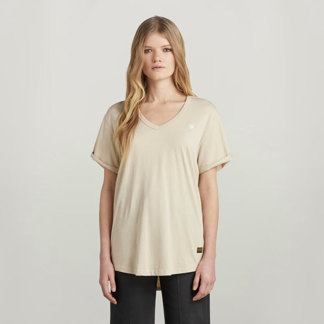 Womens T-Shirt - Beige