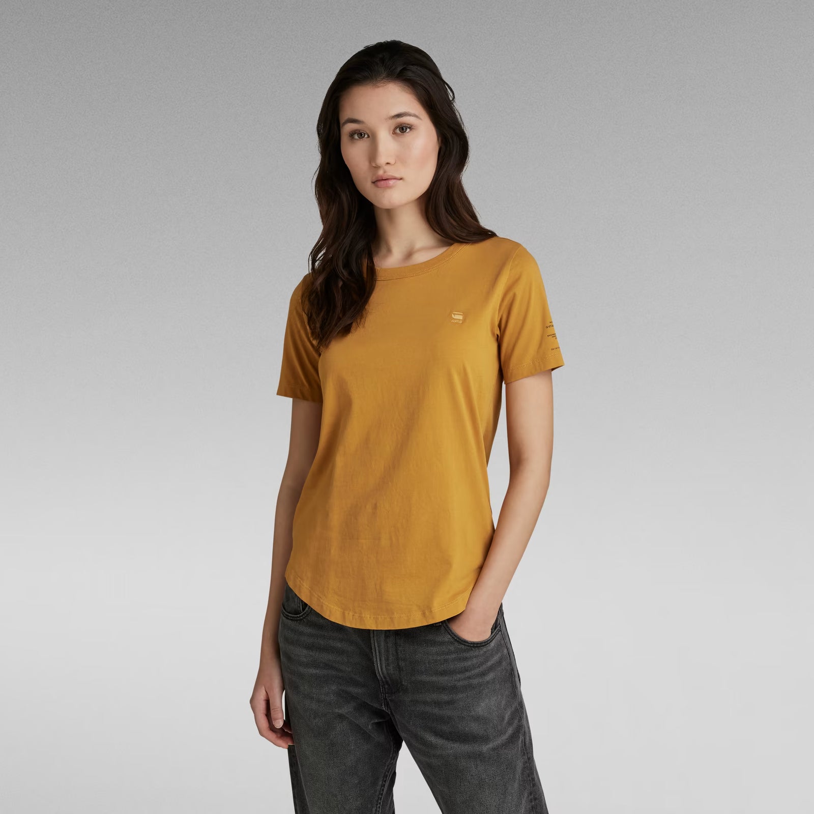 Womens T-Shirt - Mustard