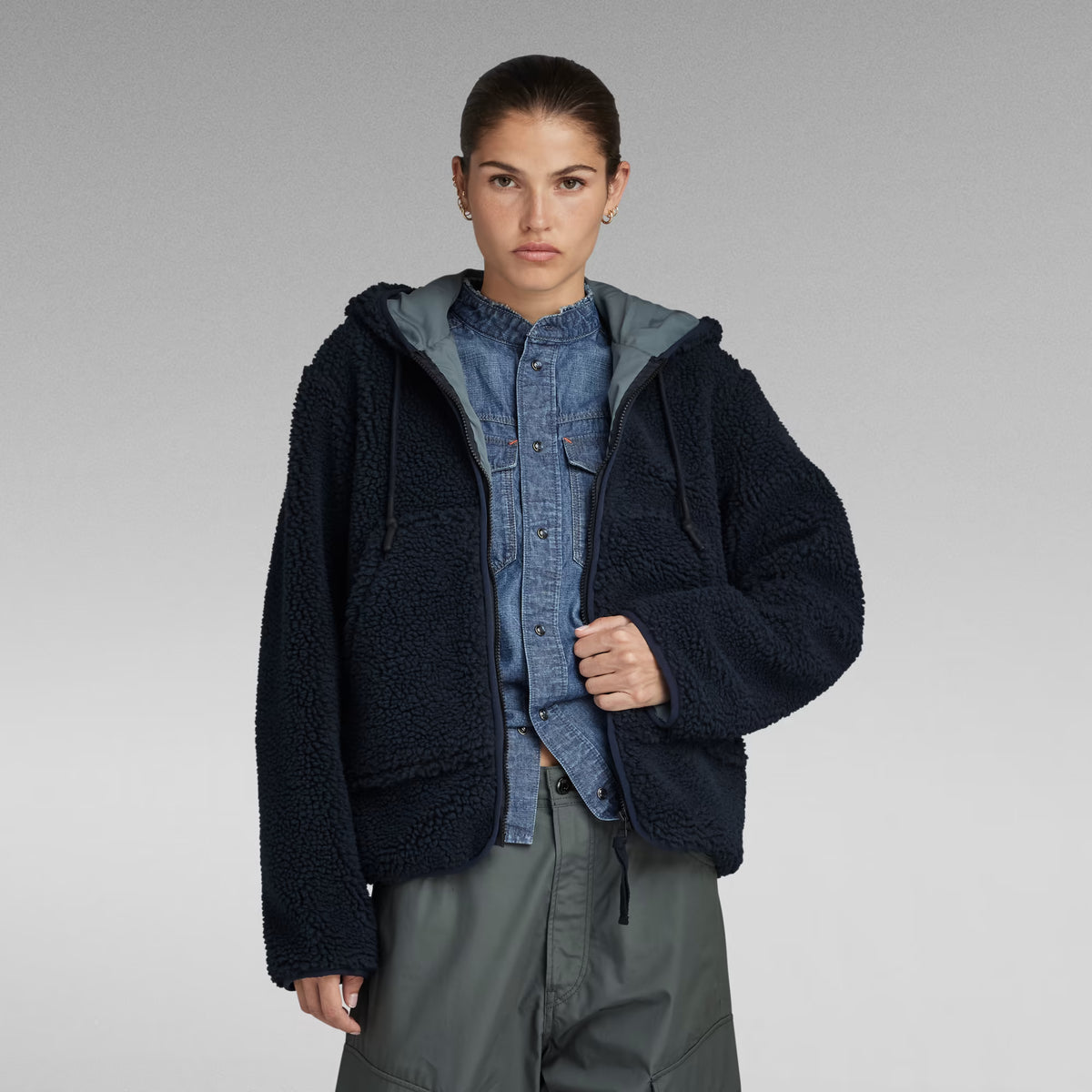 Womens Jacket - Dark Blue