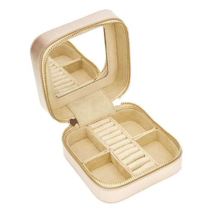 Womens Jewelry Box - Gold