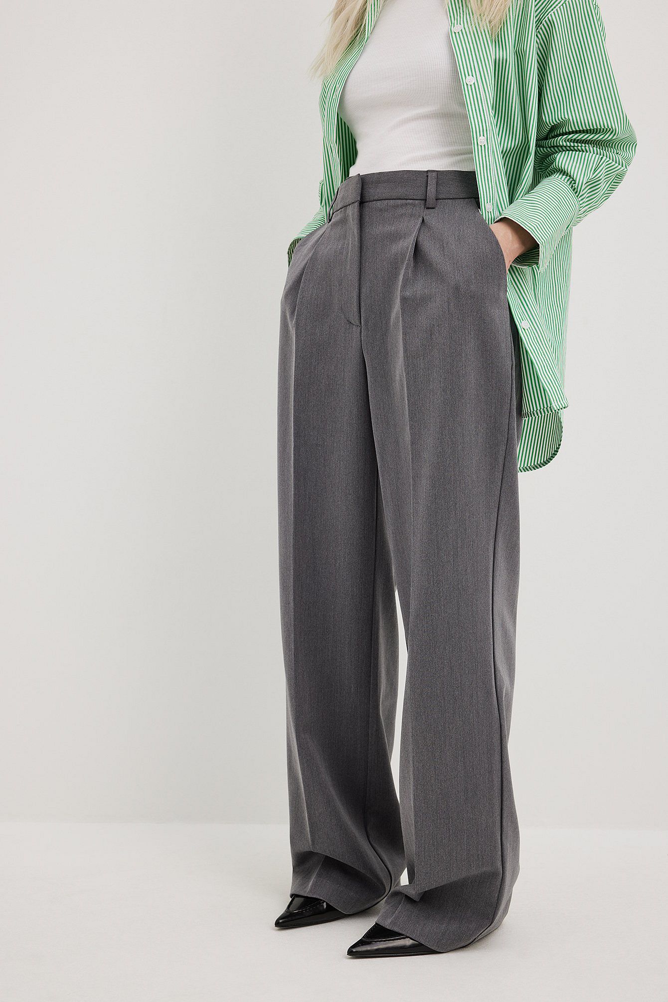 Women Pants - Grey