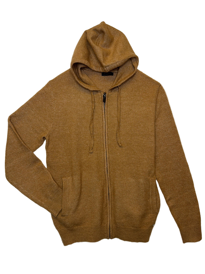 Full-Zip Knit Hoodie