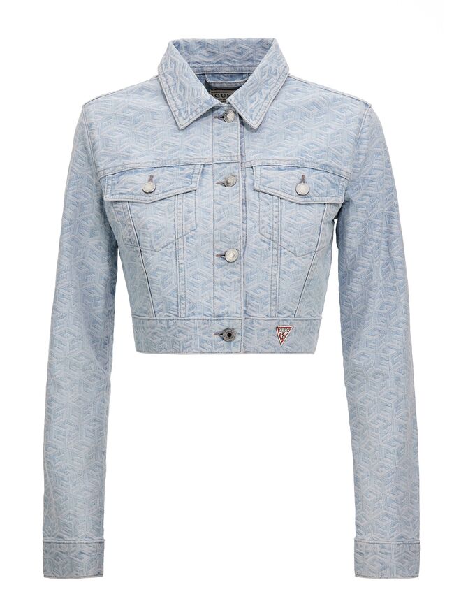 Gaiši zila džinsa jaka