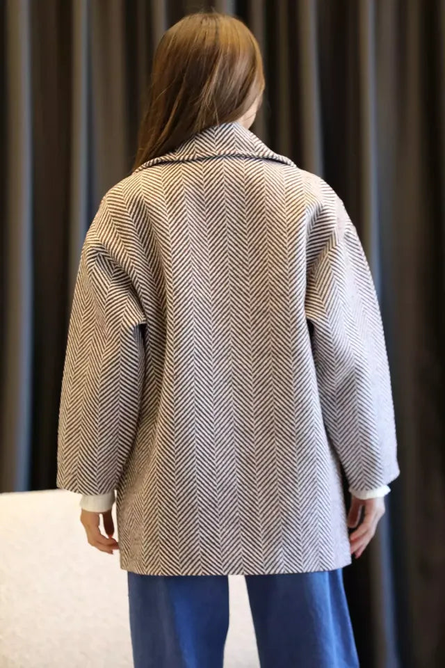 Women Coat - Brown