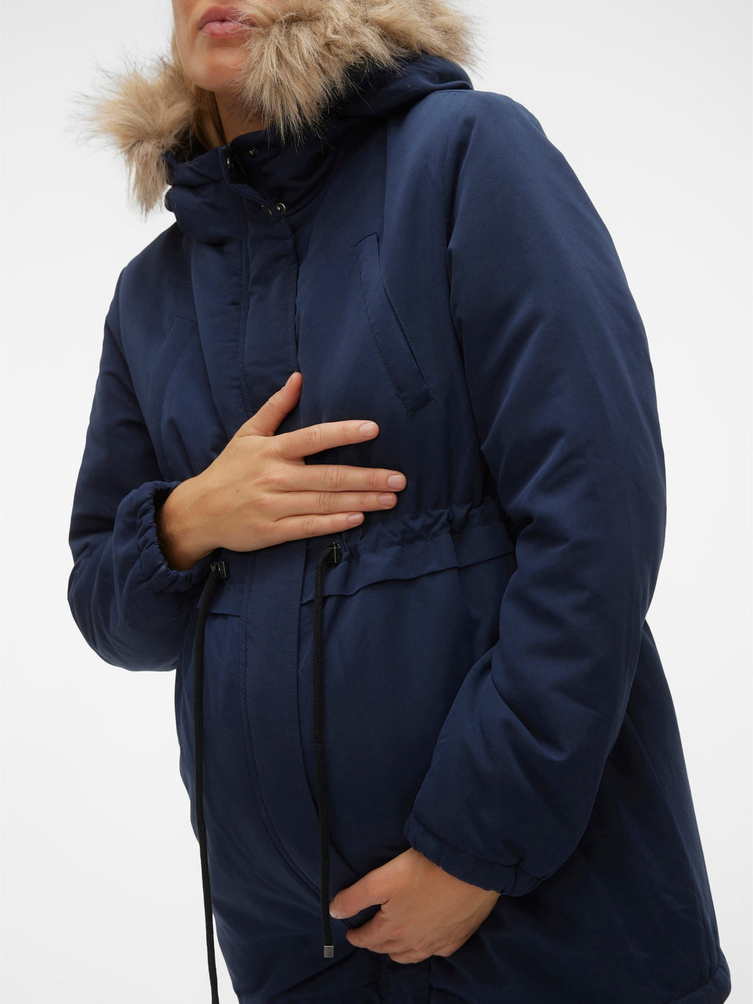 Women's Mamalicious Navy Blazer Jacket