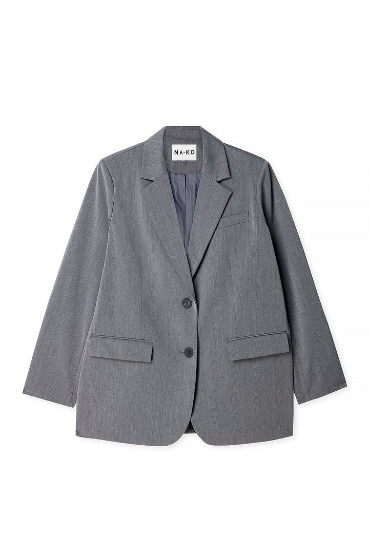 Women Blazer - Grey