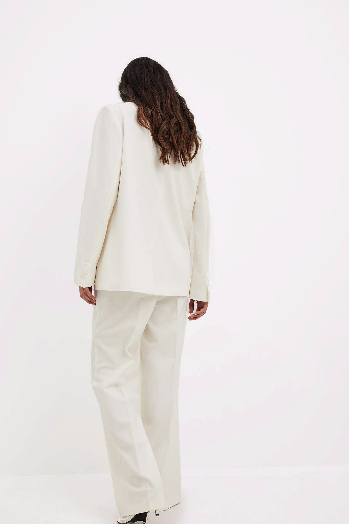 Women Blazer - White