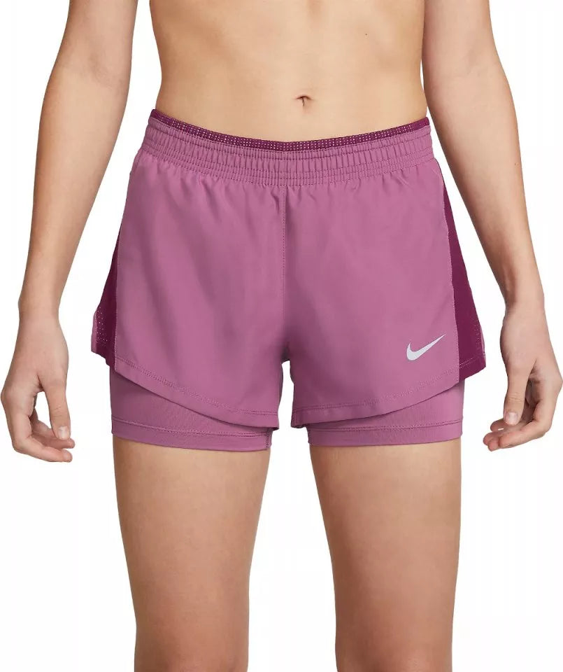 Womens Athletic Shorts - Purple