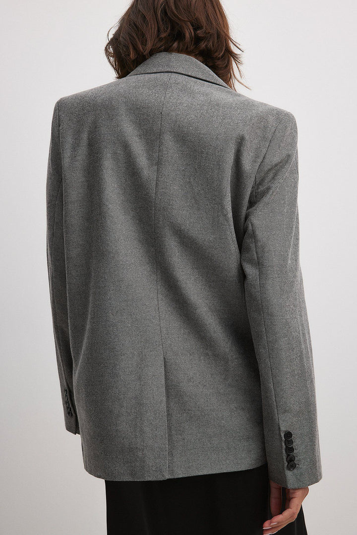 Women Blazer - Grey