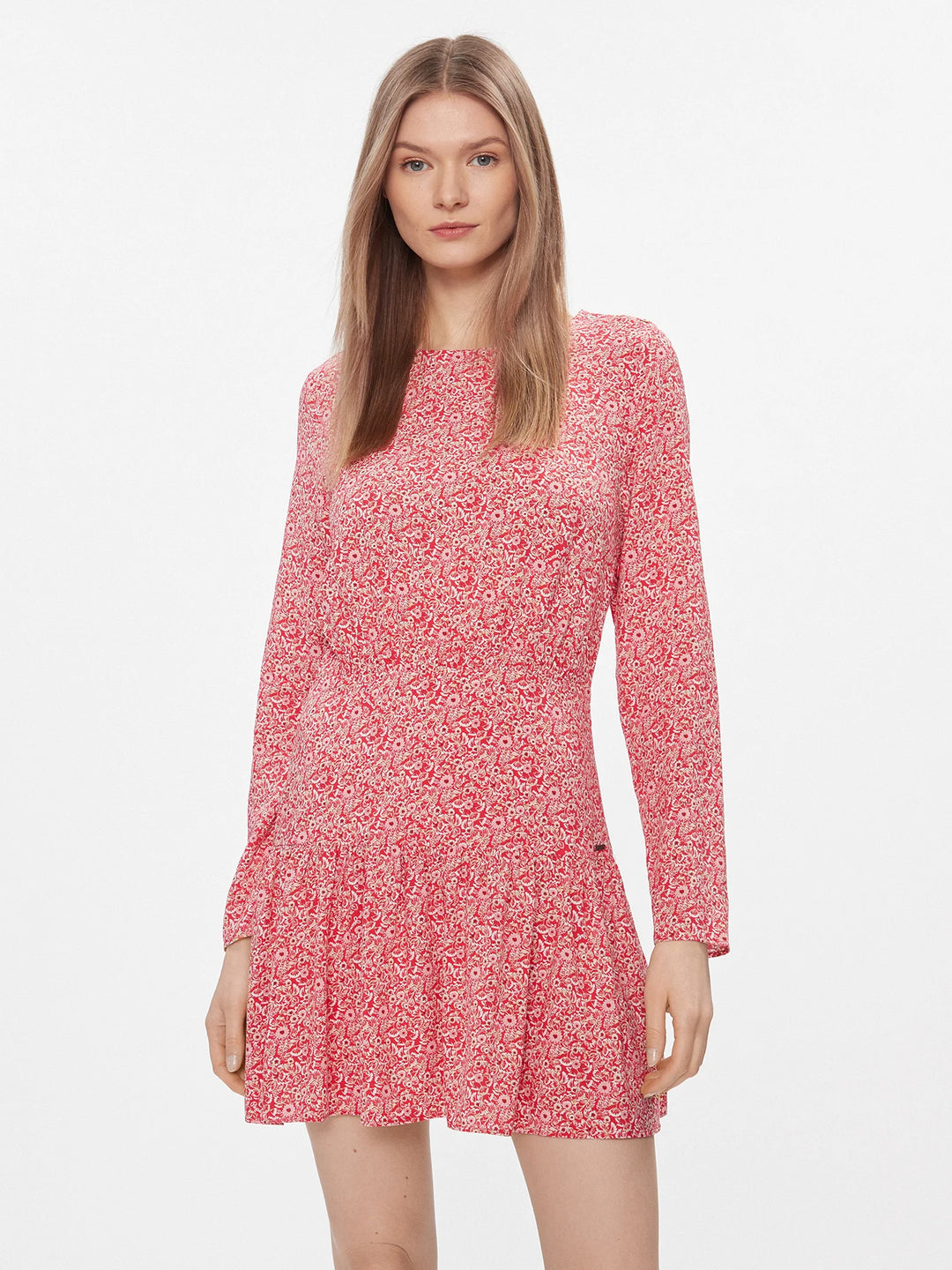 Womens Mini Dress - Red