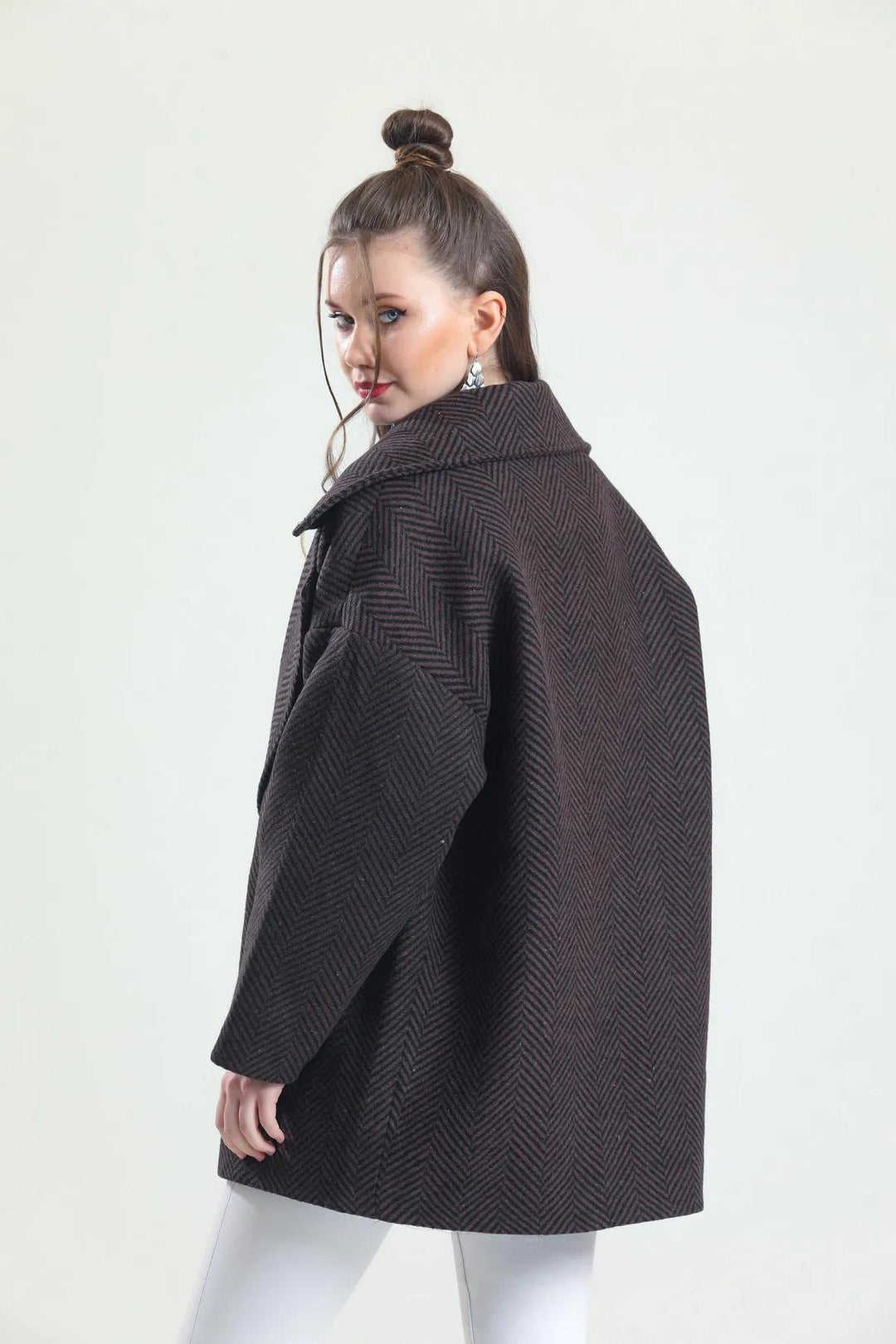 Women Coat - Darkbrown
