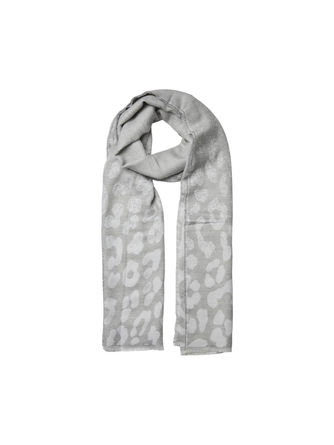 Grey Melange Soft Scarf