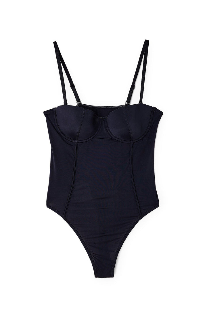 Women Bodysuit - Black