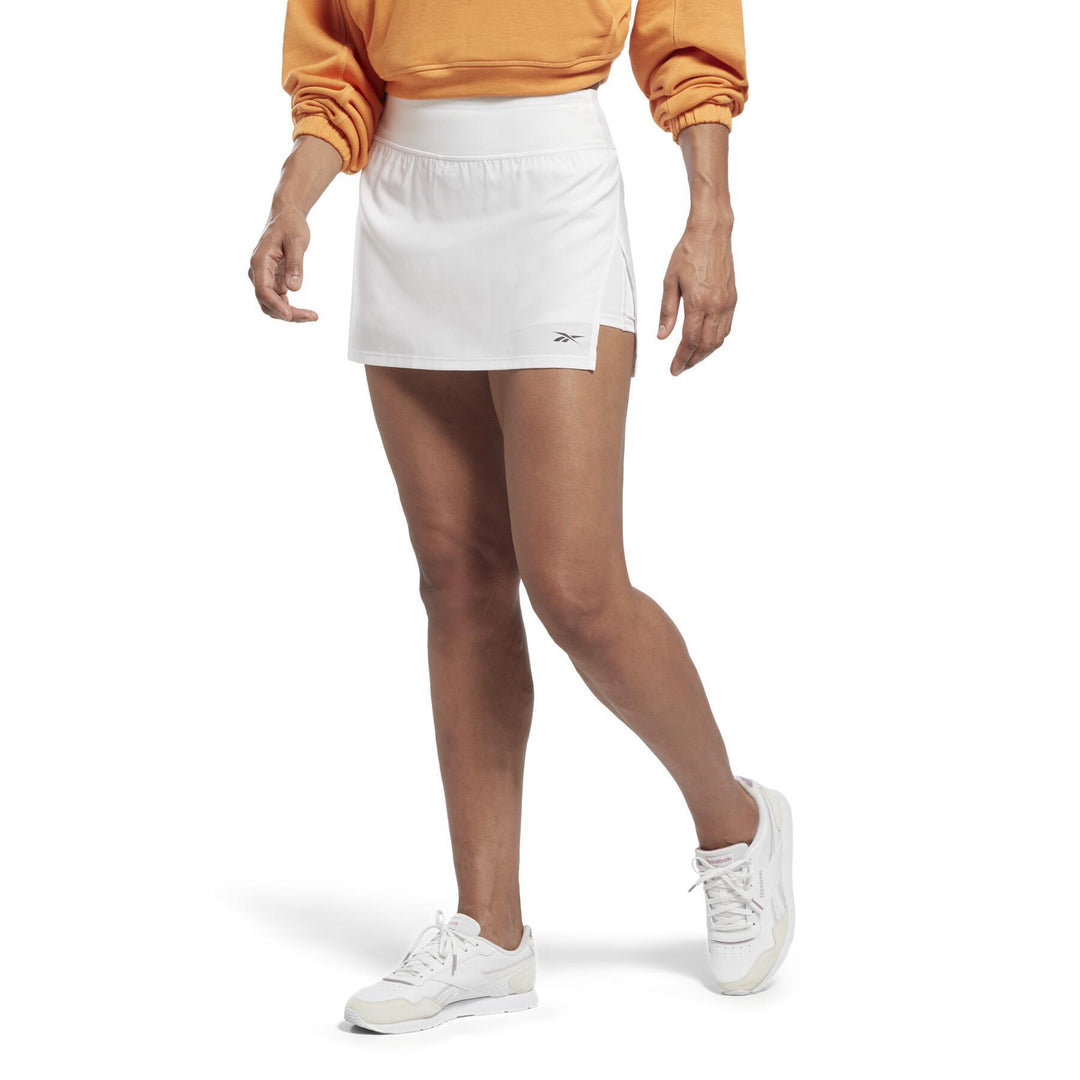 Womens Athletic Shorts - White