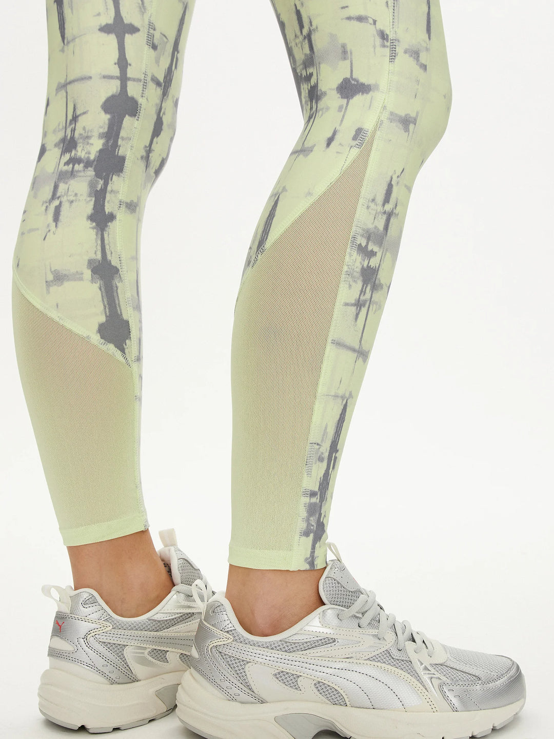 Womens Athletic Pants - Yellow