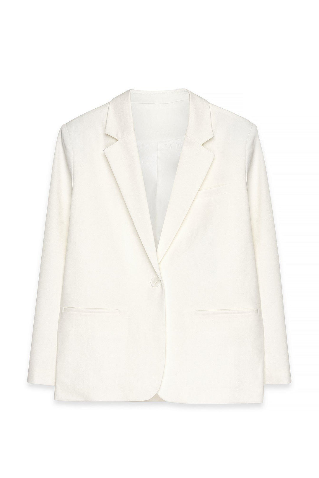 Women Blazer - White