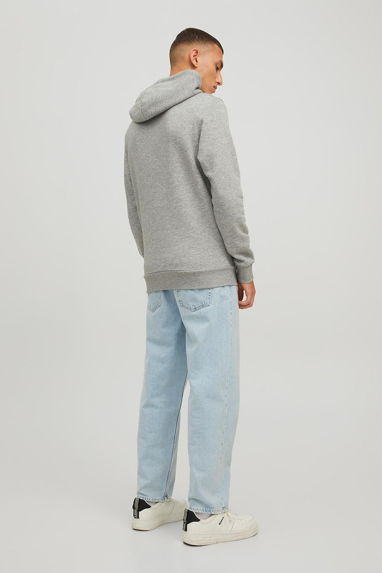 Hoodie - Navy Blazer Grey